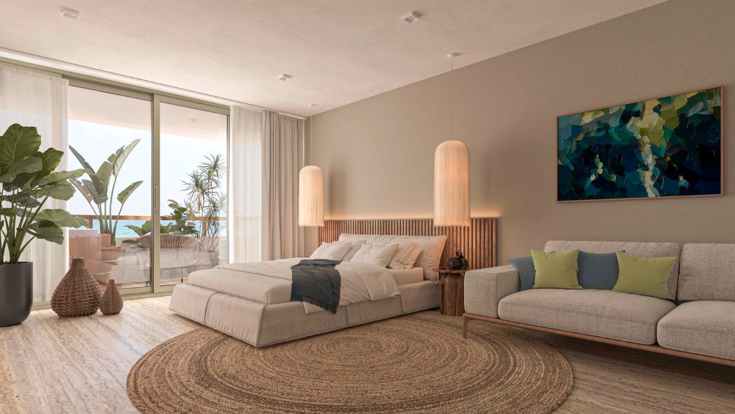 Penthouse, recámara
